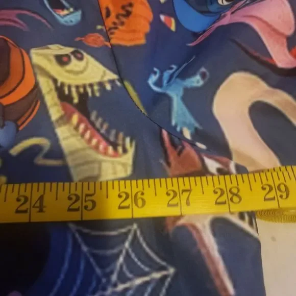 ❗SOLD❗Disney Halloween Stitch Themed Button Down Shirt - Picture 6 of 6